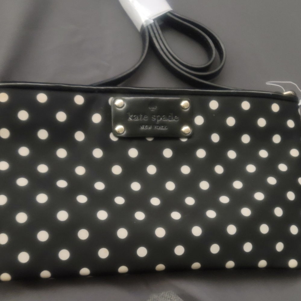Kate Spade Polka Dot Crossbody Zippered Bag